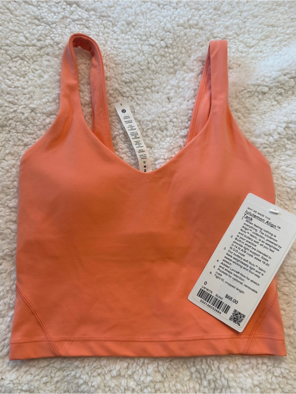 NWT Lululemon Align Tank